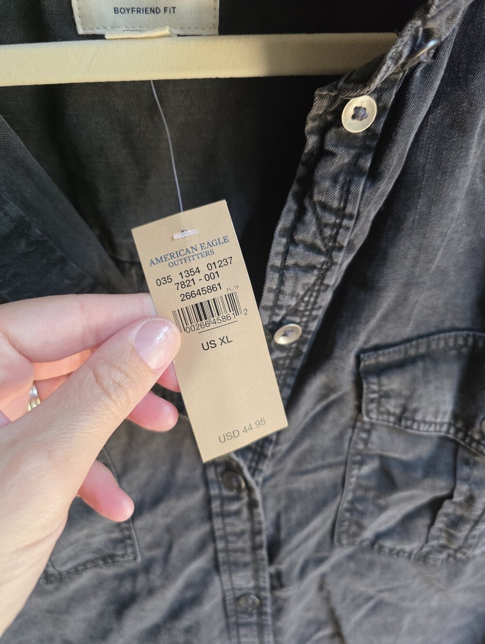 Y2K NWT American Eagle Button Down Top - Picture 3 of 4